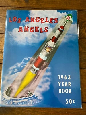 Vintage 1963 Los Angeles Angels Yearbook - Image 1 of 2