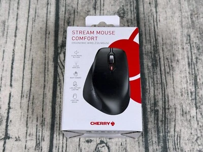 Cherry Stream Comfort Ergonomic Mouse - Black - Image 1 of 4