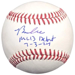 Von Brooks Lee signierter Rawlings OMLB Baseball mit MLB Debüt Aufschrift Zwillinge - Bild 1 von 2
