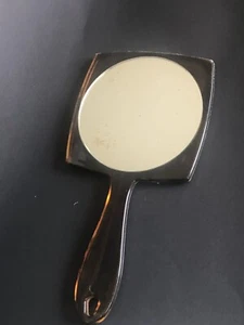 Vintage Pattern 1977 Celluloid Hand Mirror Handles 10.5 in - Picture 1 of 8