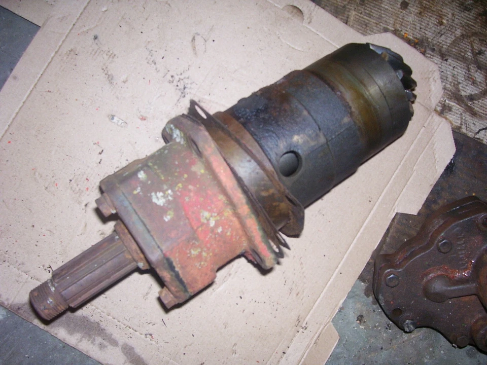 TRACTOR DE GAS MASSEY HARRIS 44 DE COLECCIÓN - CONJUNTO DE TRANSMISIÓN DE POLEA DE CORREA Foto 1 de 3