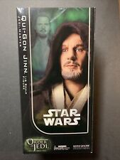 Topps Star Wars Trader Uzumi Original Art Jedi Tilt Workbench - Qui Gon Jinn