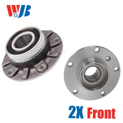 2 Pcs WJB Front Wheel Bearing Hub Assembly for 1995-2001 BMW 740iL WA513171 Foto 1 de 4