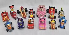 Mickey and The Roadster Racers Diecast Plastic Goofy Donald Duck Mickey Cars Lot