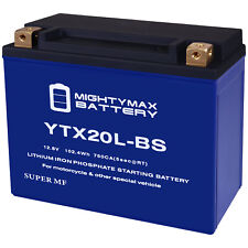 Mighty Max YTX20L-BS Lithium Battery compatible with Yamaha 700 FX 21-22