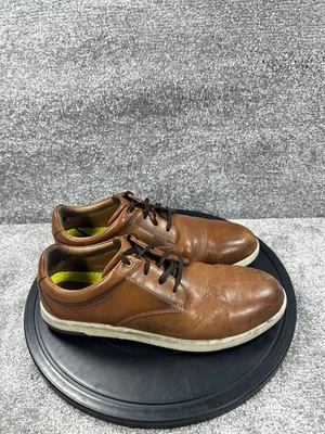 Florsheim Oxford Shoes Mens Size 12 Extra Wide Crossover Steel Toe Work Cognac - Image 1 of 4