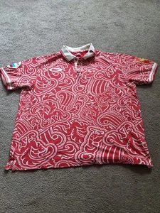 Bosco Russia 2012 Olympic Polo Shirt Size Large - Picture 1 of 5