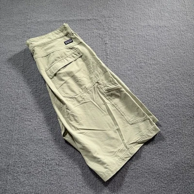 Pantalones Cortos Patagonia Para Hombre Talla 33 Carga Ligeros Senderismo Aire Libre Caqui Foto 1 de 4