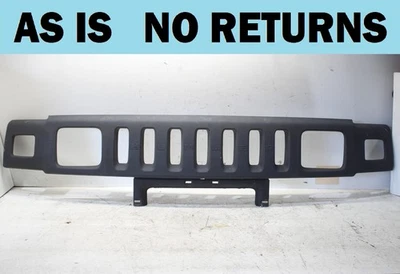 2003-2007 HUMMER H2 FRONT GRILL GRILLE PAINTED BLACK OEM - Image 1 of 4