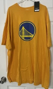 NBA Golden State Warriors Fanatics Shirt Sz 4X Yellow - Picture 1 of 4