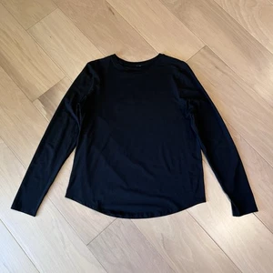 Lululemon Love Tee Long Sleeve Black Women’s 12 - Picture 1 of 5