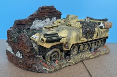 Reliquias de batalla Hanomag abandonadas alemanas King & Country SP09 naufragadas Segunda Guerra Mundial Foto 1 de 4