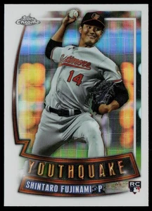 SHINTARO FUJINAMI 2023 TOPPS CHROME UPDATE YOUTHQUAKE RC BALTIMORE ORIOLES - Picture 1 of 2