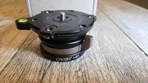 Cayer Tripod Leveling Base Tripod Head Panoramic Panning Base for DSLR Camera - Picture 1 of 6