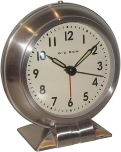 Westclox Big Ben Classic Alarm Clock (90010A) 1 Count (Pack of 1), Silver - Picture 1 of 3