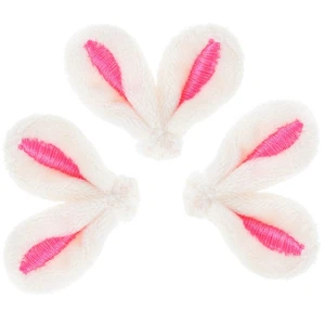 20 Pezzi Accessori Orecchie di Coniglio Fermagli per Capelli Pasqua per Ragazze Forcina - Foto 1 di 12