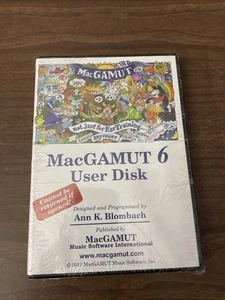 Disco de usuario MacGAMUT 6 ya no solo para entrenamiento del oído CD-ROM NUEVO 9781886997219 - Imagen 1 de 2