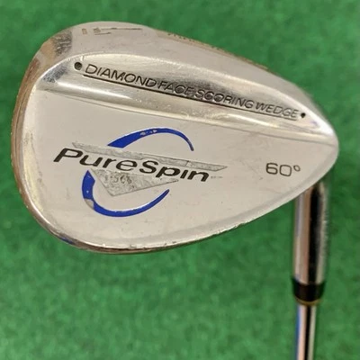 Pure Spin Tungsten Sole 60* Lob Wedge Steel Shaft RH 35.5” - Image 1 of 4