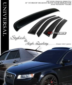 Parasol de humo para ventanas techo corredizo protector de techo corredizo para 08-12 Accord Sedán 4 puertas - Imagen 1 de 3