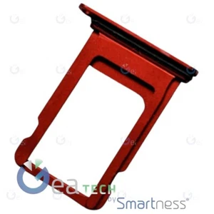Chariot COMPATIBILE Pour Apple IPhone 13 Slot SINGLE SIM TRAY Rouge - Photo 1/2