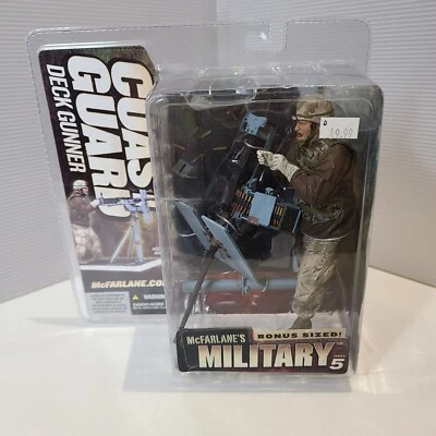 McFarlane's Military Coast Guard Deck Gunner Series 5 2007 N.I.B Foto 1 de 4