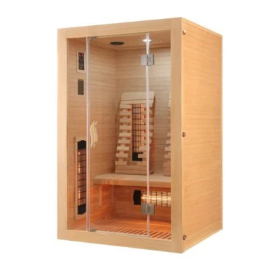 Sanotechnik Malmö 2 Infrarotkabine Wärmekabine 2 Personen 120x105x190 cm