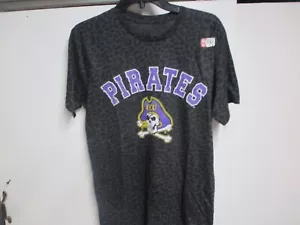 EAST CAROLINA PIRATES (GAMEDAY COUTURE BRAND) MENS T SHIRT (MED) NWT BLACK RARE! - Picture 1 of 4