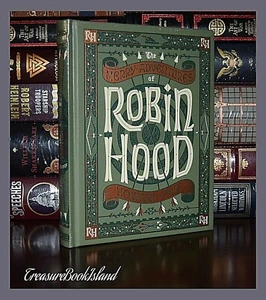 Merry Adventures of Robin Hood by H. Pyle Illustrated New Sealed Leather Bound - Picture 1 of 9