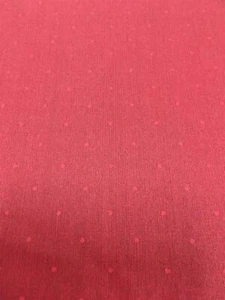 Tischfolie Tischbelag Tischdecke abwischbar Punkte rot, Meterware - Bild 1 von 2