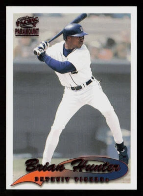 Brian Hunter 1999 Pacific Paramount Copper #90 Detroit Tigers Baseball Card - Image 1 of 2