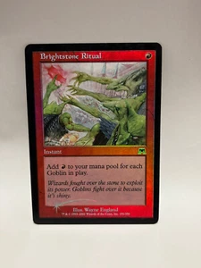 Brightstone Ritual Magic the Gathering (Onslaught, Foil, Near Mint) - Picture 1 of 2