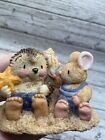 UK Gordon Fraser Country Companions Small Figurine Hedgehog & Bunny