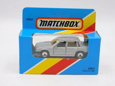 Matchbox Superfast Volvo 760 Saloon Car China 80S MB-62 In BLUE BOX - Image 1 of 3