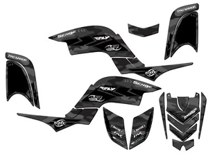 Kit de Gráficos Senge gris Raptor 660 todos los años compatible con Yamaha - Imagen 1 de 7
