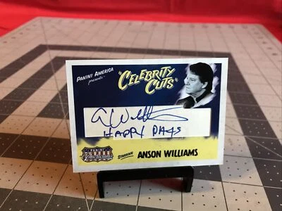 2011 Panini Americana Anson Williams #57 Autograph Card 14/25 - Image 1 of 4
