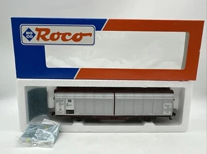 ROCO 46510 HO SCALE GERMAN DB COVERED GOODS WAGON - New, never ran - Picture 1 of 9