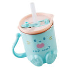  Toddler Water Cup Kids Water Mug Reusable Water Mug With Straw Baby Cute Water