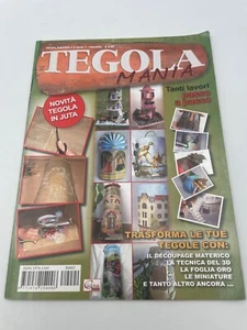Tegolamania n. 2 2008 trasforma le tue tegole foglia oro miniature - Picture 1 of 3