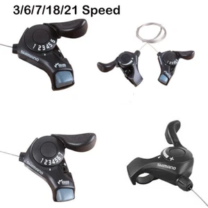 Bike Shifter SL-TX30 Left 3 Speed Bicycle Right Thumb Gear Shift Lever 6 speed - Picture 1 of 13