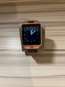 DZ09 Bluetooth Smart Watch with Camera & SIM Slot – Rose Gold - Picture 1 of 7