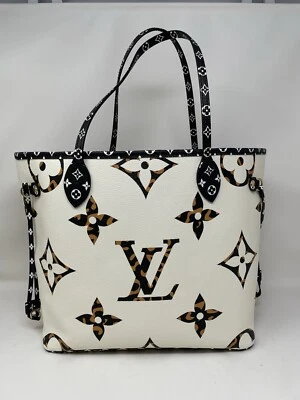 Bolso Louis Vuitton Neverfull casi nuevo edición limitada jungla monograma gigante MM Foto 1 de 4