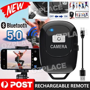 Rechargeable Wireless Bluetooth Remote Control Camera Shutter For iPhone
