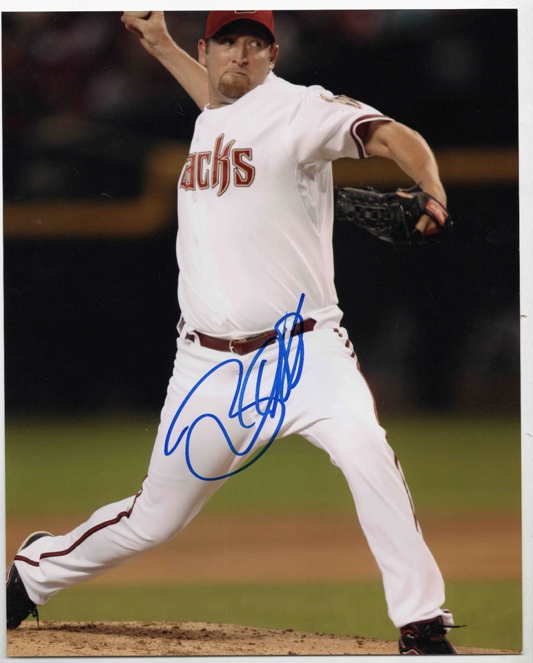 Brandon Webb Signed 8x10 Photo Diamondbacks Foto 1 de 2