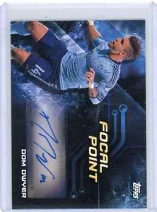 Topps MLS 2016 punto focal automático autógrafo Dom Dwyer Sporting Kansas City - Imagen 1 de 2