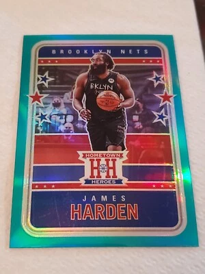 2020-21 Panini Chronicles - Hometown Heroes Teal #564 James Harden - Image 1 of 2