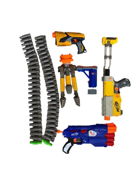 Corpo Nerf N-Strike Recon CS-6 com clipe de munição arma Dart Blaster  Hasbro sem munição