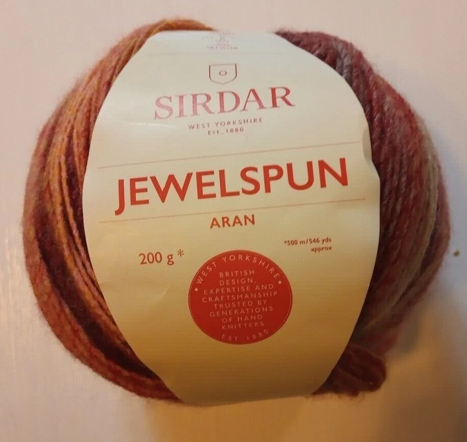 Sirdar Jewelspun Aran Range 200g