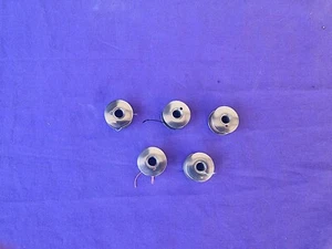 Singer Sewing Machine Genuine Class 66 Bobbins x 5 Vintage - Picture 1 of 3