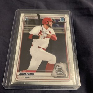 2020 Bowman Draft Chrome #BD-45 Alec Burleson St. Louis Cardinals 🔥🔥