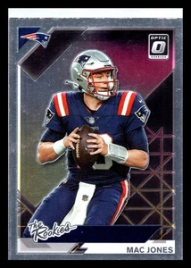 2021 Donruss Optic #TR-6 Mac Jones The Rookies RC New England Patriots - Picture 1 of 2
